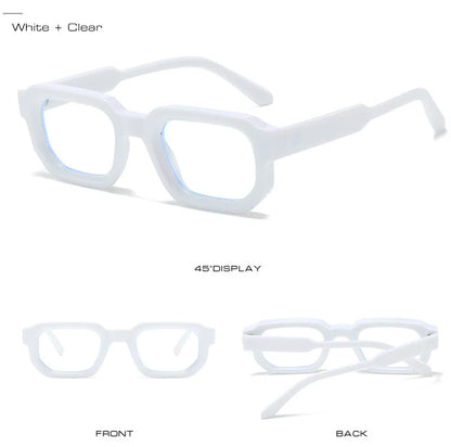 Retro Square Frame Glasses