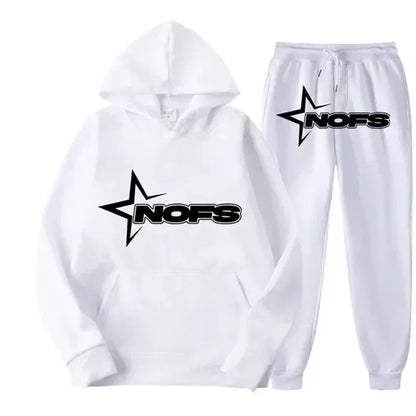 NOFS Streetwear Jogginganzug 2-teilig – Hoodie & Jogginghose Unisex
